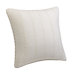 Palawan Square Pillow in White