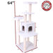 64" Bungalow Sherpa Cat Tree