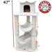 47" Bungalow Sherpa Cat Tree