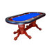 Rockwell Furniture Poker Table in Blue