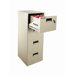 1 Hr Fireproof Key Lock 4 Drawer File Safe