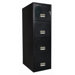 1 Hr Fireproof Key Lock 4 Drawer Letter File Safe
