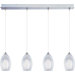 Minx 4 Light Linear Pendant
