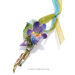 Spring Violet Pendant / Brooch 
