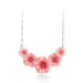 Ruby Regis Flower Necklace