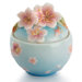 Sakura Floral Sugar Bowl with Cover