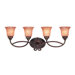 Medici  Vanity Light  in English Bronze