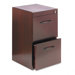 File/File Pedestal, 15W x 18D x 27H, Mahogany