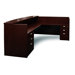 Mira Reception Station with Return and 2 File Pedestals