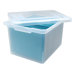 File Storage Box in Clear - 6 Piece Set