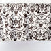 Ravens Dream Curtain Valance in Black and White