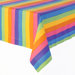 Colorful Rainbow Print Tablecloth