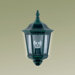 Flush Outdoor Wall Lantern in Verdigris