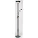 Rome Floor Lamp in Black Chrome