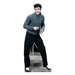 Elvis Blue Sweater Cardboard Stand-Up