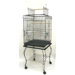 Open Top Parrot Cage with Stand