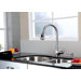 30" x 19" Undermount Double Bowl Kitchen Sink and Kitchen Faucet with Soap Dispenser