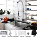 Farmhouse 30" Kitchen Sink with Faucet and Soap Dispenser