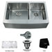 Farmhouse 33" 70/30 Double Bowl Kitchen Sink