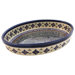 12" Oval Baking Pan - Pattern DU60