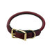 Rolled Standard Collar in Chestnut