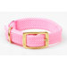 Double Braid Collar in Hot Pink