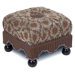 Foscari Venezia Teal Ottoman