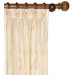 Collier Embroidered Silk Sheer Sunshine Curtain Panel