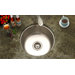 Hospitality Topmount Round Bar / Prep Sink in Stainless Steel