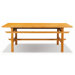 Lotus Coffee Bamboo Table