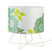 Virgil Low Table Lamp in Powder Coated White
