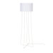Virgil Floor Lamp in Powder Coated White