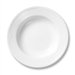 White Half Lace 8.25" Dinner Plate