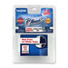 P-Touch Tze Standard Adhesive Laminated Labeling Tape, 3/4W