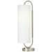 Clip Energy Star Table Lamp in Brushed Nickel and Brushed Steel