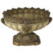 Gallery Grand Bowl in 2 Tone Crackle Alabaster