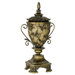 First Lady Southern Dogwood Jar with Lid in Antique Brass