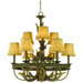Antler 9 Light Chandelier