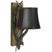 Montana Reflections Wall Lamp in Dark Fruitwood