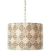 PCL Granada 1 Light Swag Drum Pendant
