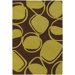 Inhabit Designer Brown/Green Rug