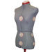 Adjustable Medium Dress Form in Grey