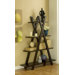 Torey Five-Shelves Bookcase / Display Cabinet in Coffee Bean