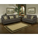 Linea Upholstered Sofa and Loveseat Set