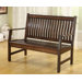 La Conchita Solid Wood Entryway Bench
