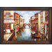 Venice Channel Hand Painted Oil Canvas Art with Frame