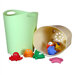 Cream & Mint Bath Toy
