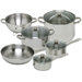 Vesta Stainless Steel 10-Piece Cookware Set