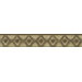 Brushstone Listello Tile Accent in Universal