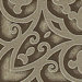 Lunar Listello Corner Tile Accent in Noce